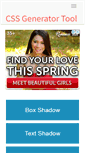 Mobile Screenshot of cssgenerator.org